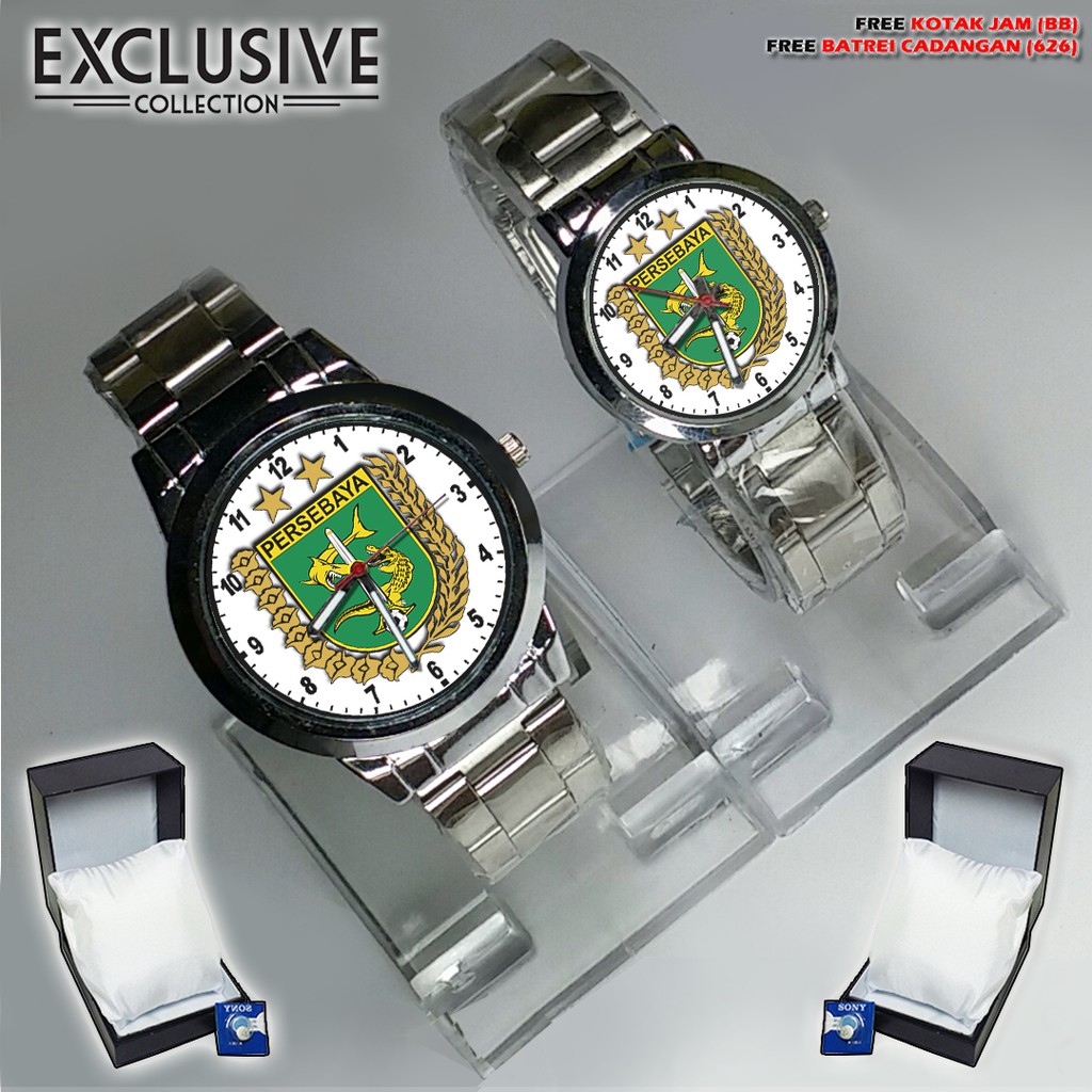 Jam Tangan  PERSEBAYA MOTIF 4 Bagus