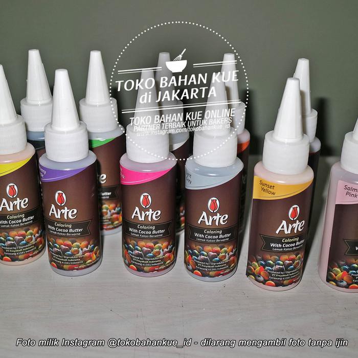 Jual Tulip Arte Mix Chocolate Coloring With Cocoa Butter Pewarna Coklat