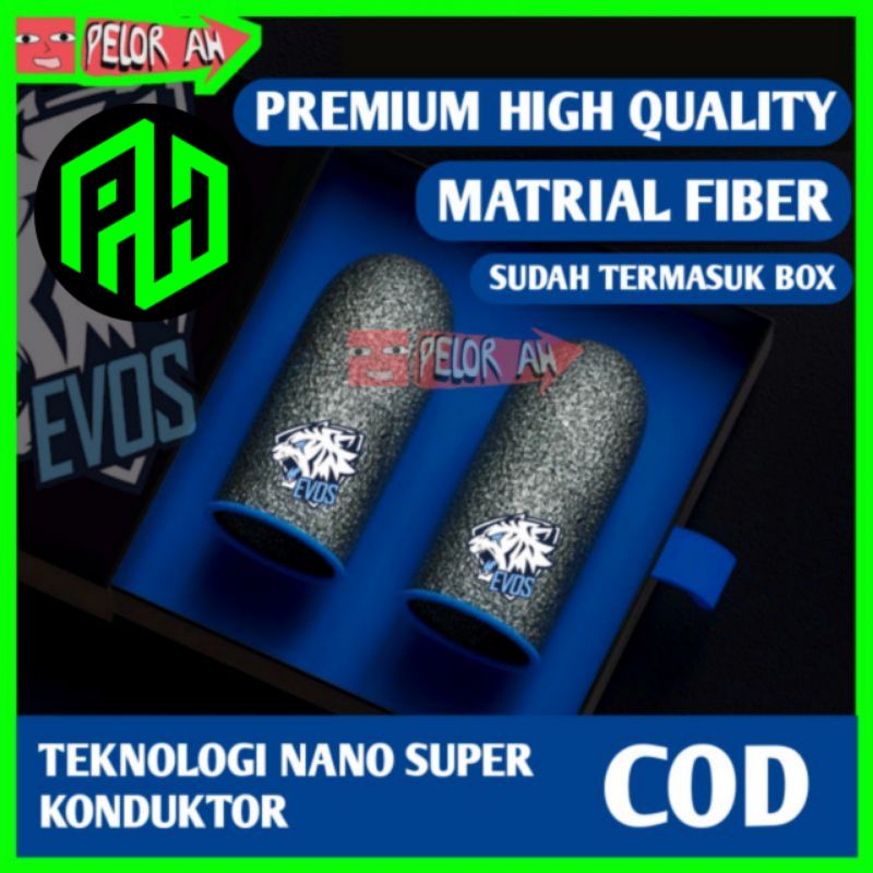 SARUNG JEMPOL GAMING EVOS MURAH | SARUNG JARI JEMPOL EVOS BTR RRQ ORIGINAL GAMING FF ML PUBG