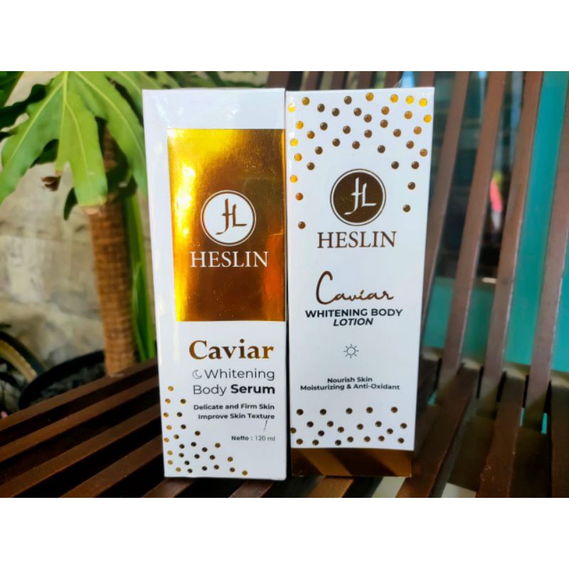 (PAKET) CAVIAR WHITENING BODY LOTION by HESLIN BEAUTY