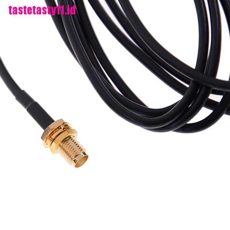 (TTID) Adaptor Konektor Kabel Coaxial SMA Male Ke Female Panjang 10M