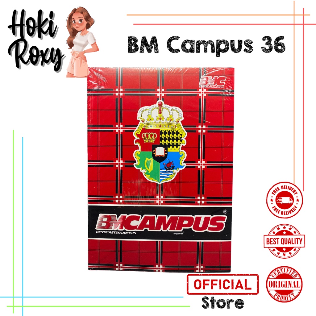 

Buku tulis BMC CAMPUS 36 lembar