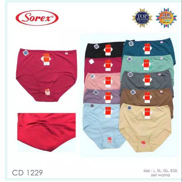 SOREX Cd Wanita Katun MAXI 1229 Soft &amp; Comfort Jumbo