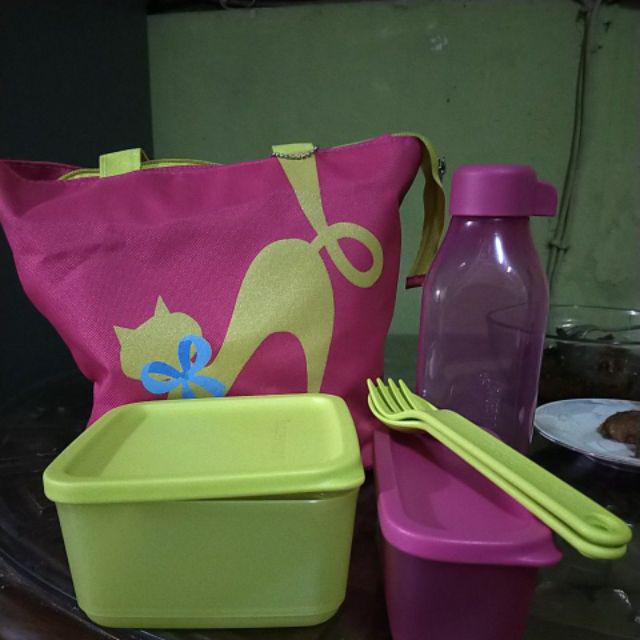 Cosmo Lady Set (bekal Makan) Tupwr