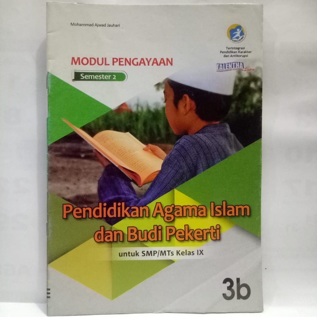 [Buku LKS] PAI Pendidikan Agama Islam 3b untuk SMP/MTs kelas 9 semester 2 K13