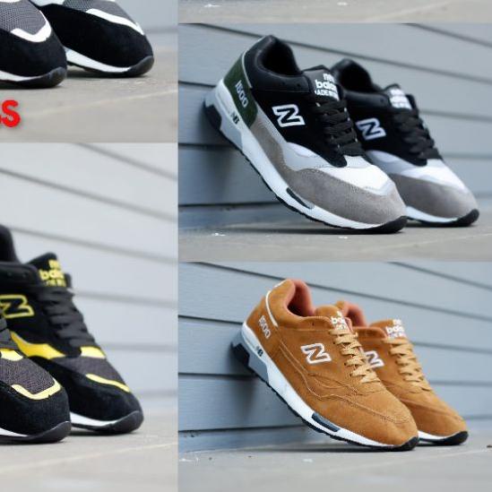 ◄ Sepatu Nb Pria New Bl4nce 1500 Encap Encup Sneakers Running shoess Black White Bnib ♝