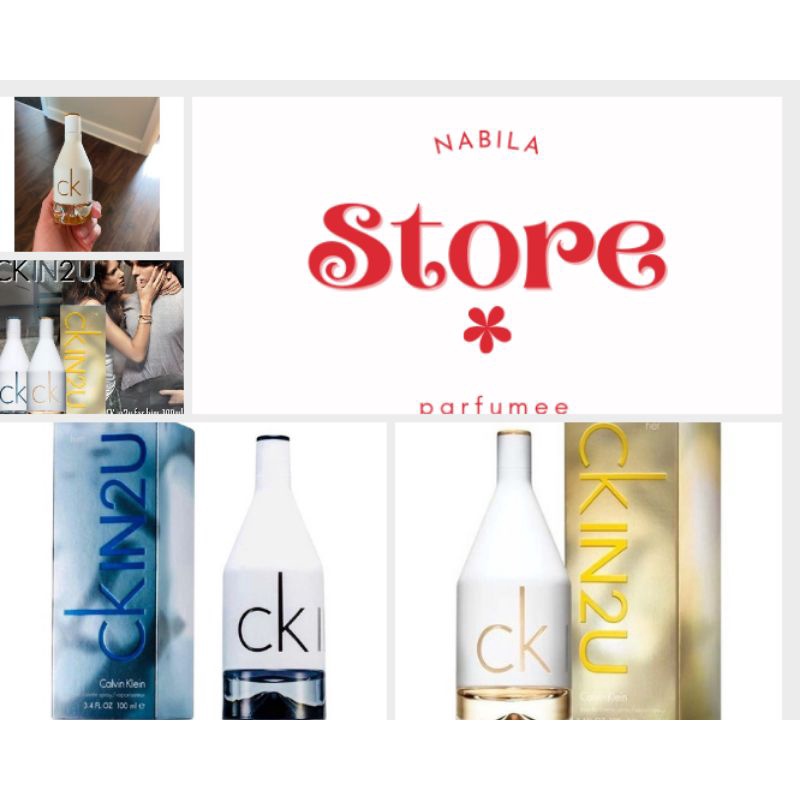 parfum pria dan wanita CK IN2U for Him 100ml