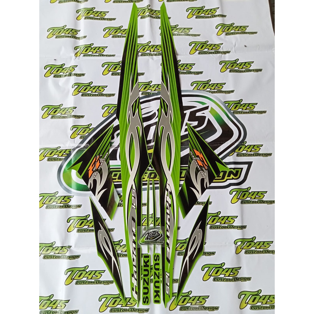 Sticker striping hayate 125 thailand