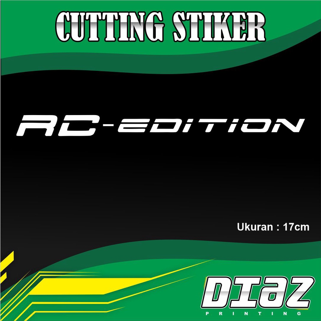 STICKER SHOCK DEPAN RC EDITION CUTTING