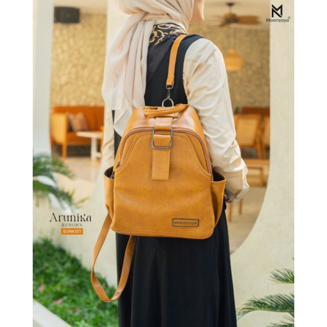 Tas Backpack Arunika Reborn Moonzaya Tas Kulit Wanita