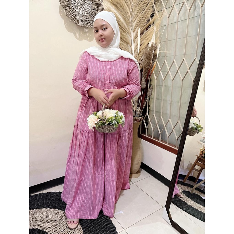 Gamis Salvina motif love