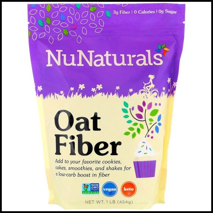 

Nunaturals Oat Fiber 1 Lb (454 G)