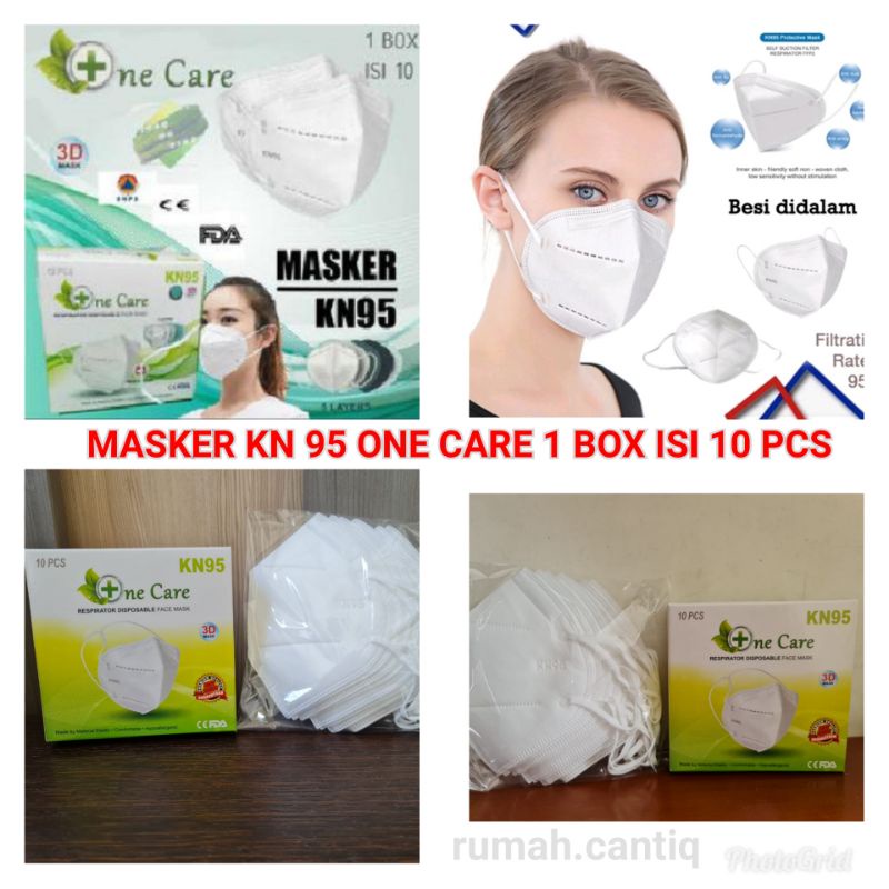 ONE CARE MASKER MEDIS KN95 KN 95 N95 5 PLY KUALITAS TERBAIK