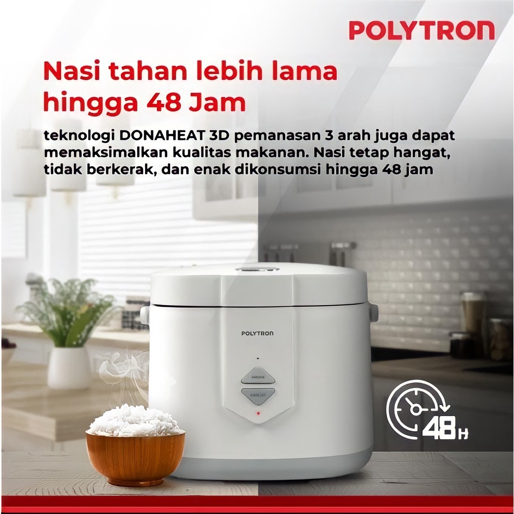 Polytron Rice Cooker Donabe 2 Liter PRC 1201