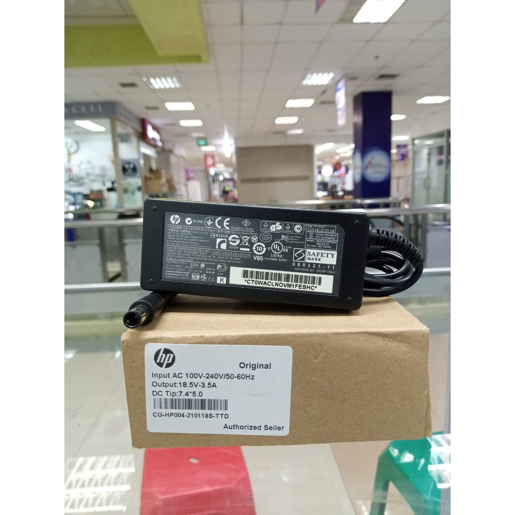 CARGER LAPTOP HP ORIGINAL ChaRGER/adaptor HP LAPTOP BARU CARGER LAPTOP BERGARANSI