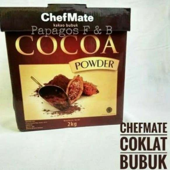 

Coklat Bubuk / Chocolate Powder Chefmate repck 100 gr / gram