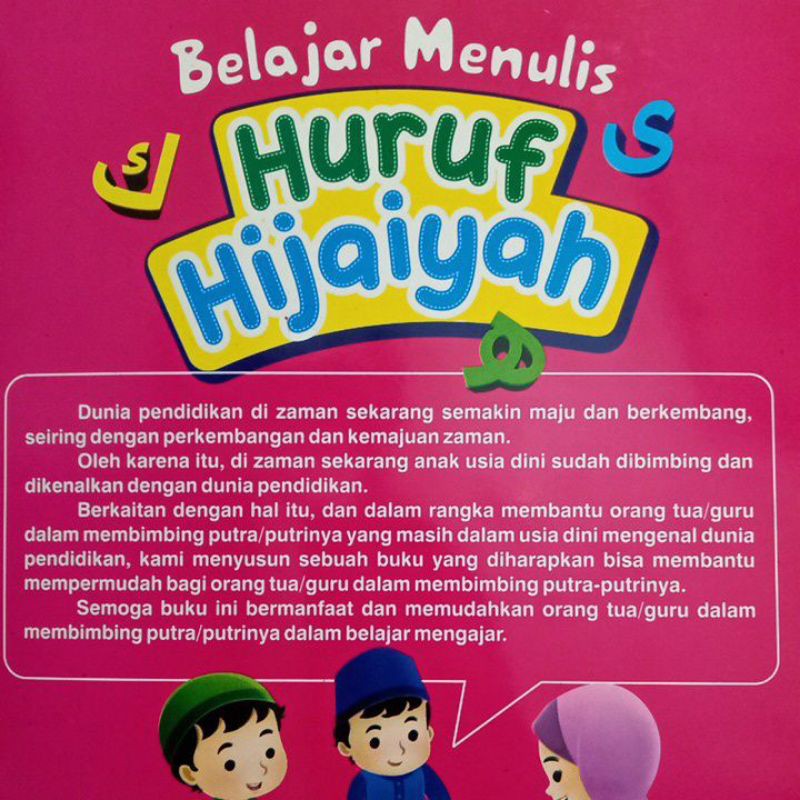 Buku Belajar Menulis Huruf Hijaiyah /Best Seller