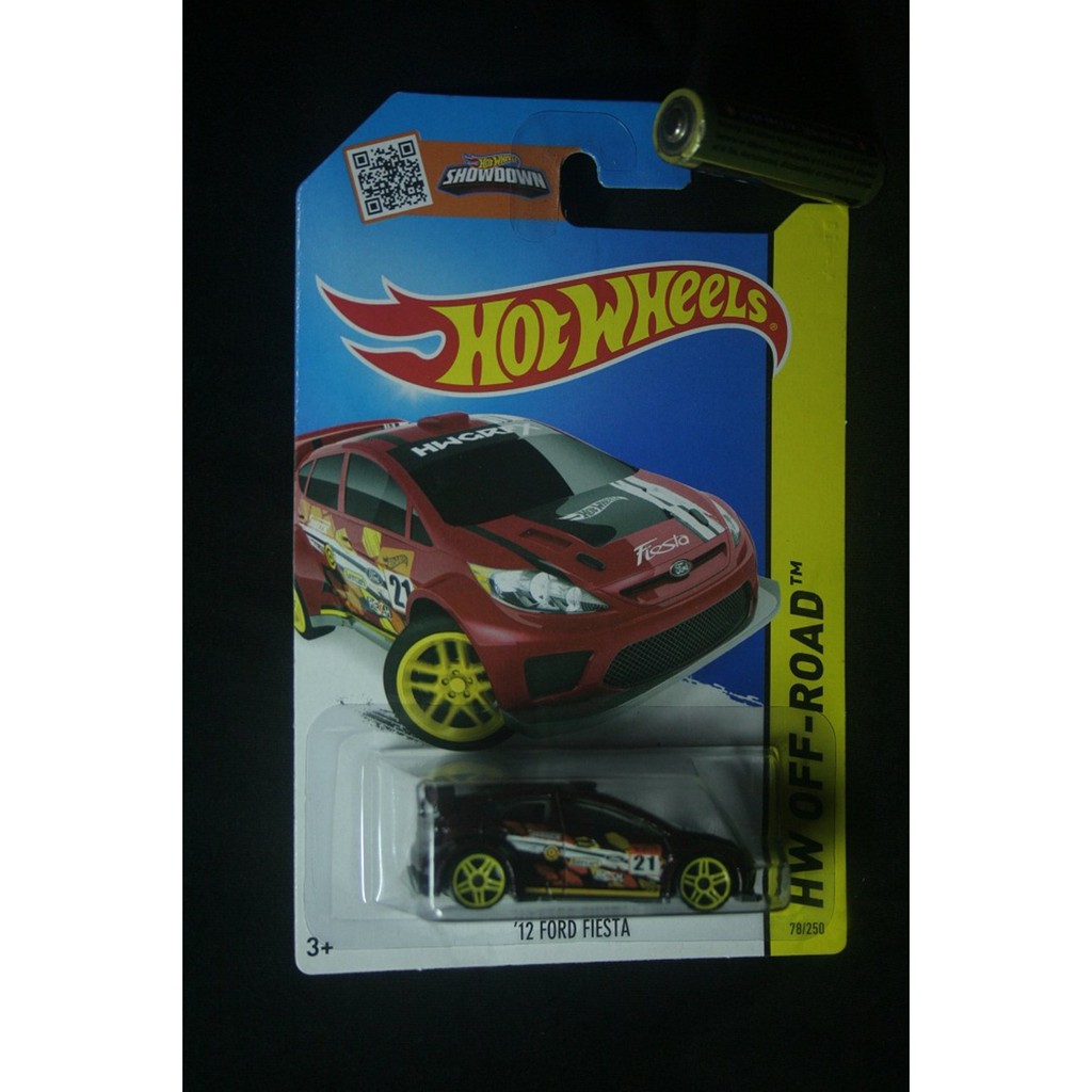 FORD Fiesta  12 12 2012 red merah Hot Wheels HW 2015  78 die cast miniature miniatur