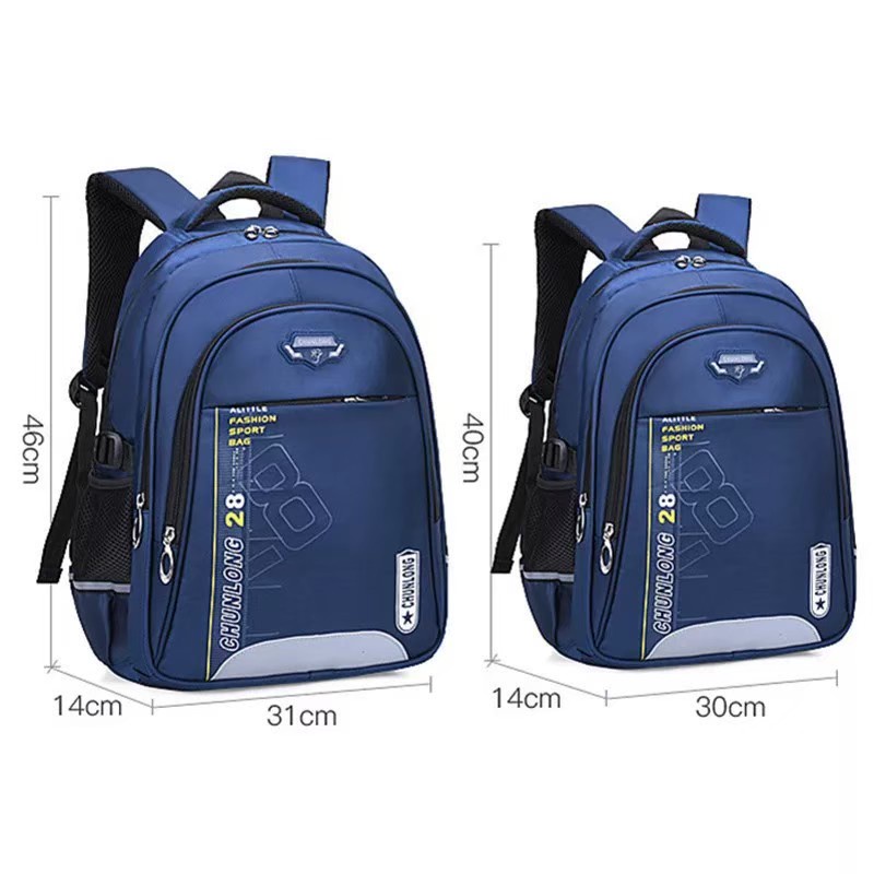 BATOSAI BAGS - tas sekolah anak laki-laki anak perempuan backpack sekolah anak tk sd smp sma kuliah Terbaru 2022