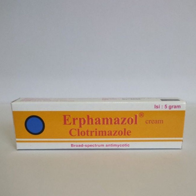 Erphamazol Clotrimazole Salep - Gatal / Infeksi Jamur / Panu / Kadas