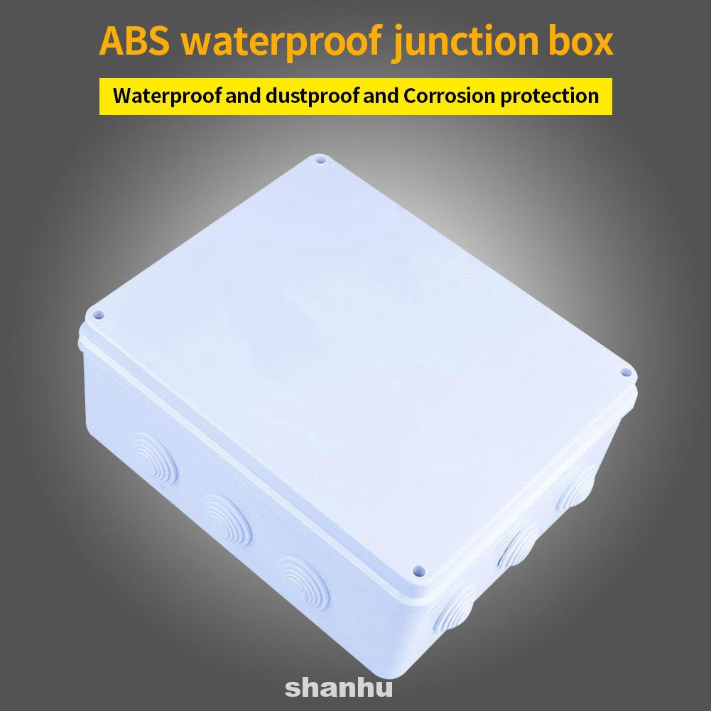 Junction Box Ip55 Tahan Air Dengan Plug Pelindung Terminal Untuk Kabel