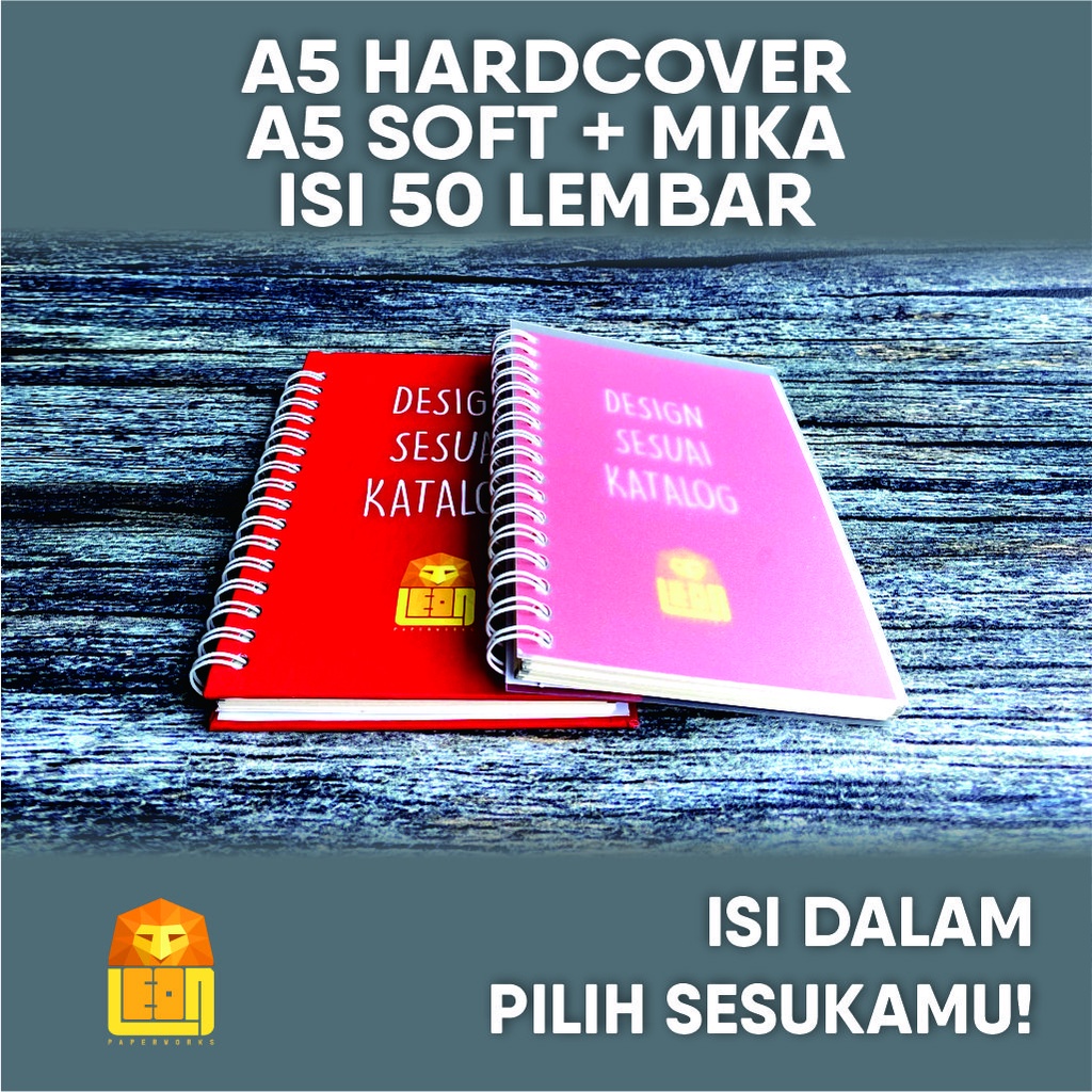 

Terlaris ✨ - Notes Jilid Ring Spiral Isi Bebas Pilih A6 50 Lembar Hardcover Softcover | Buku Jurnal Agenda Desain Pattern3.1.23