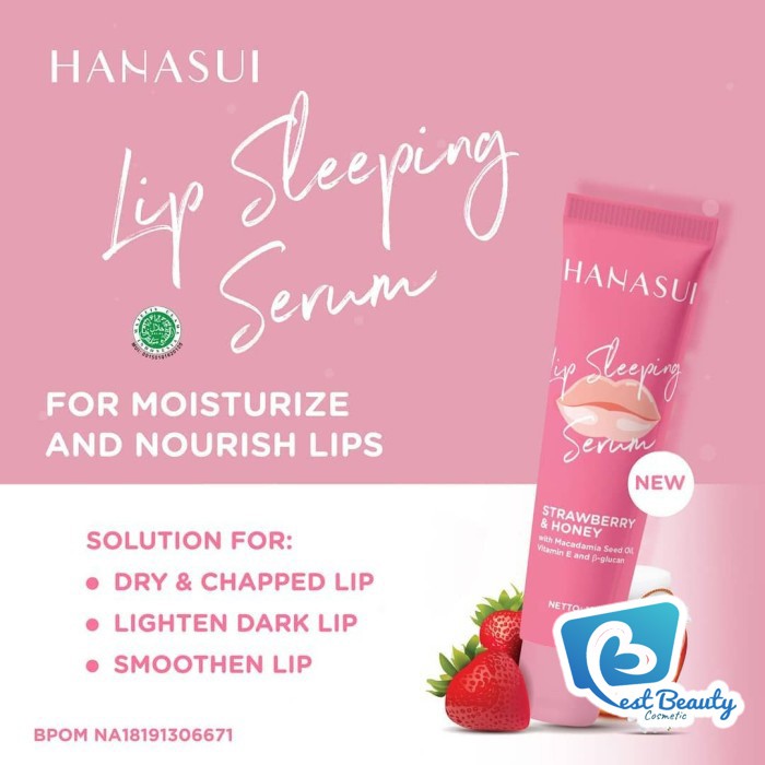 ★ BB ★ Hanasui Lip Sleeping Serum | Serum Bibir