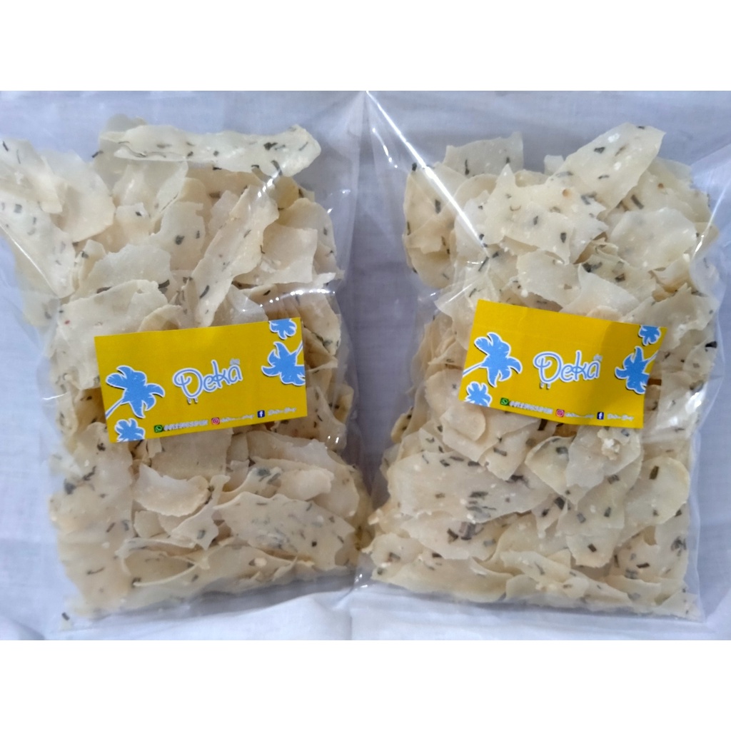 

Kerupuk Opak Singkong Ilat / Kerupuk Opak Singkong Panjang Mentah 250 gram