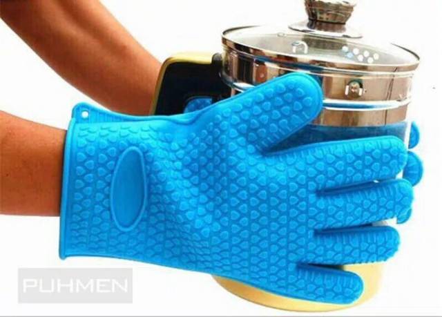 Sarung Tangan Silikon Anti Panas Oven Masak