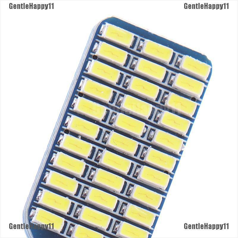 Bola Lampu LED Canbus T10 3014 W5W 33 SMD Warna Putih untuk Mobil