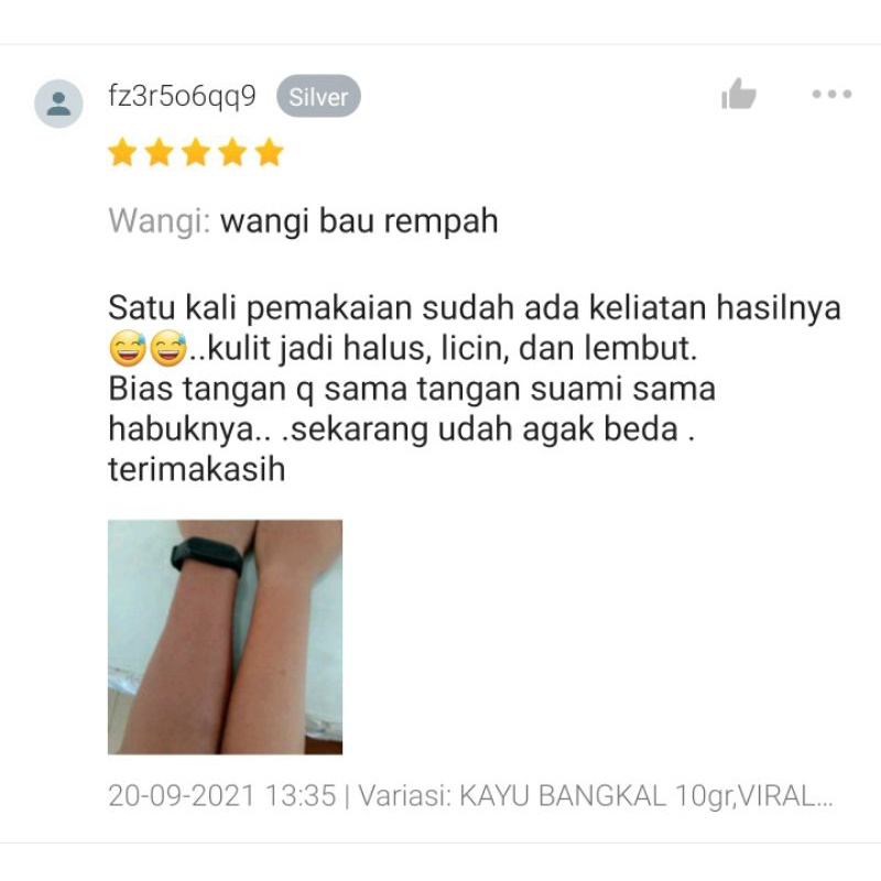 VIRAL 100 gr LULUR REMPAH KAYU BANGKAL ORIGINAL