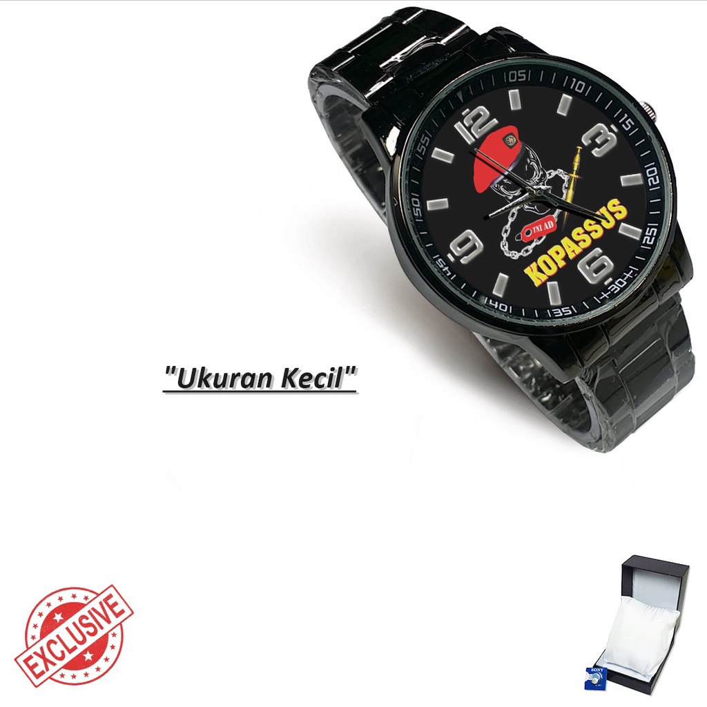 Jam Tangan Rantai Couple KOPASSUS TNI AD - 3 (Limited Edition)