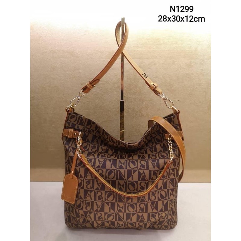 PROMO TAS BONIA MONOGRAM ORIGINAL 100%
