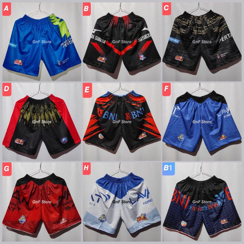 Celana volly proliga 2022 / Celana volly full printing