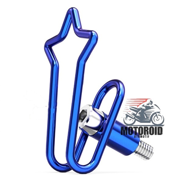 Gantungan Barang Kawat Twotone Model Bintang Universal 6877 Thailand Steel Hook