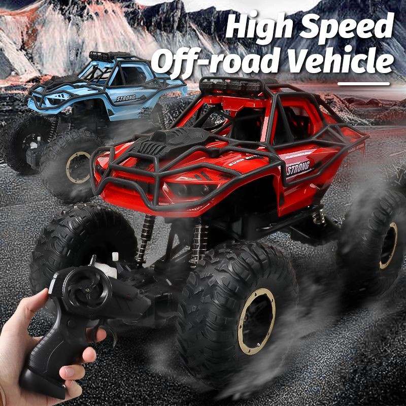 Mainan Mobil Jeep Remote Control off-Road Climbing Car RC Rock Crawler