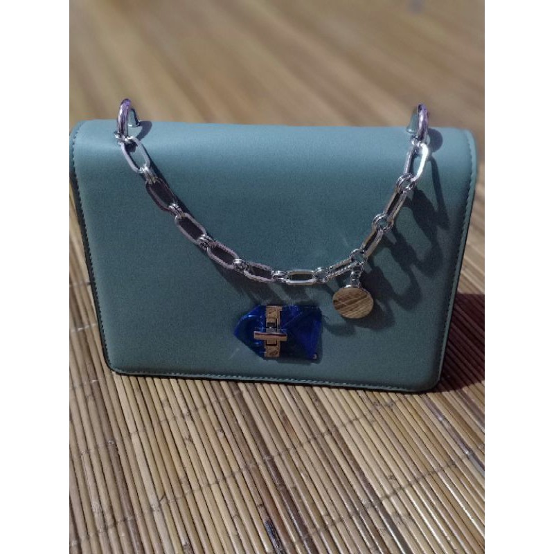Sale Tas CK warna hijau mint