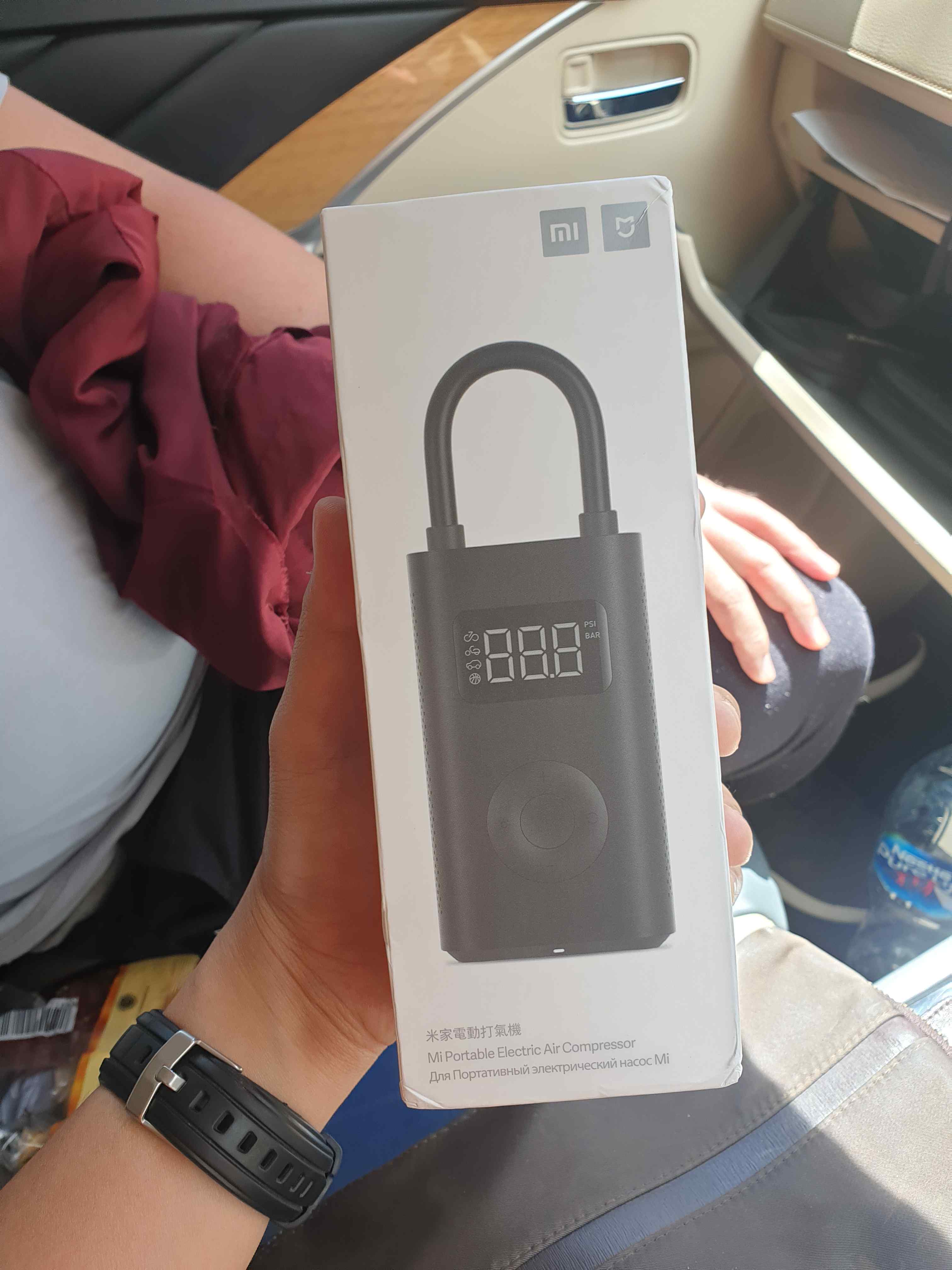 Pompa Portable Mijia Electric Air Pump Pompa Angin