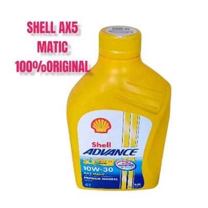 Oli Shell Advance AX5 15W-40 0,8L/ Oli mesin motor matic