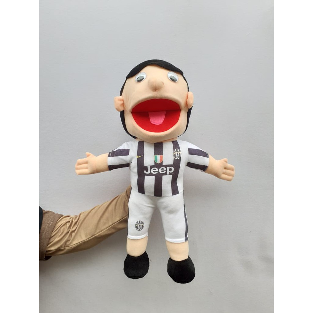 Boneka Muppet Pemain Sepak Bola | Boneka Mainan Bayi