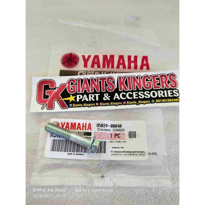 baut segitiga atas rx king original