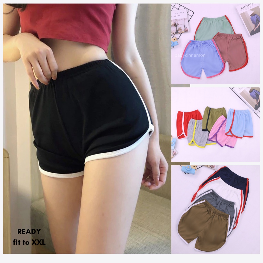 List Short Pants Wanita fit to XXL / Celana Pendek Polos Dewasa Dalaman Pendek Murah Adem ZR Vedia