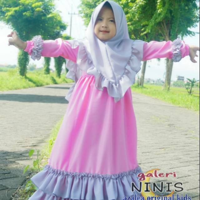 GAMIS SYARI AZALEA KIDS