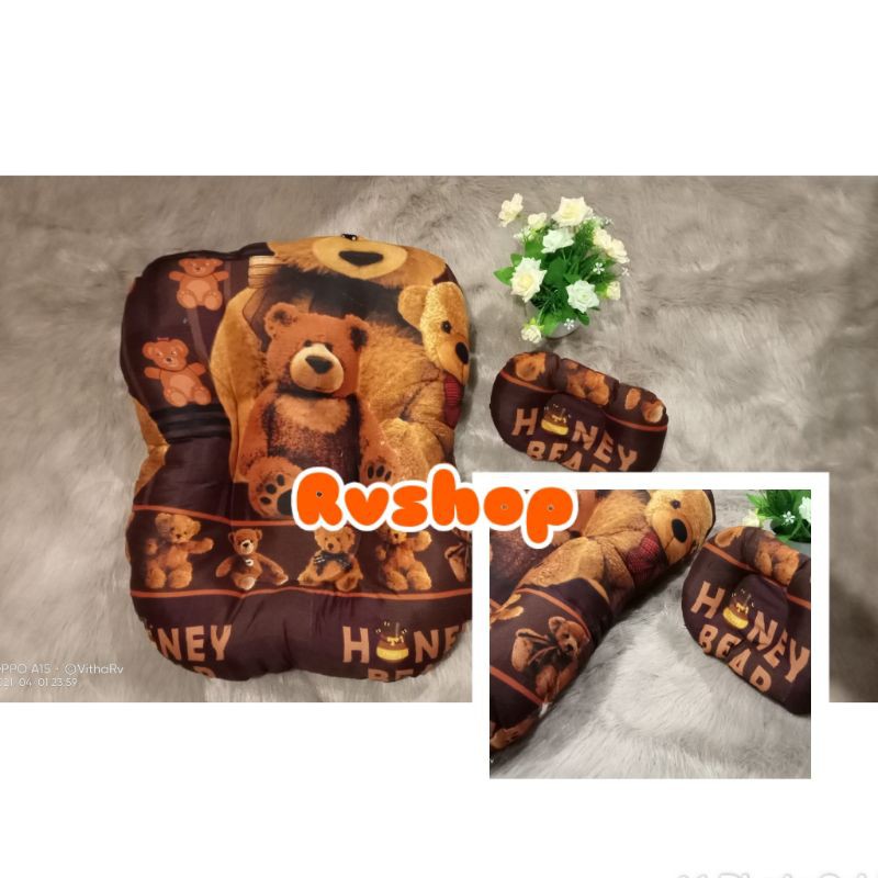 Sofa bayi Jumbo Motif Teddy Bear PREMIUM / Sofa bayi ukuran Besar free Bantal