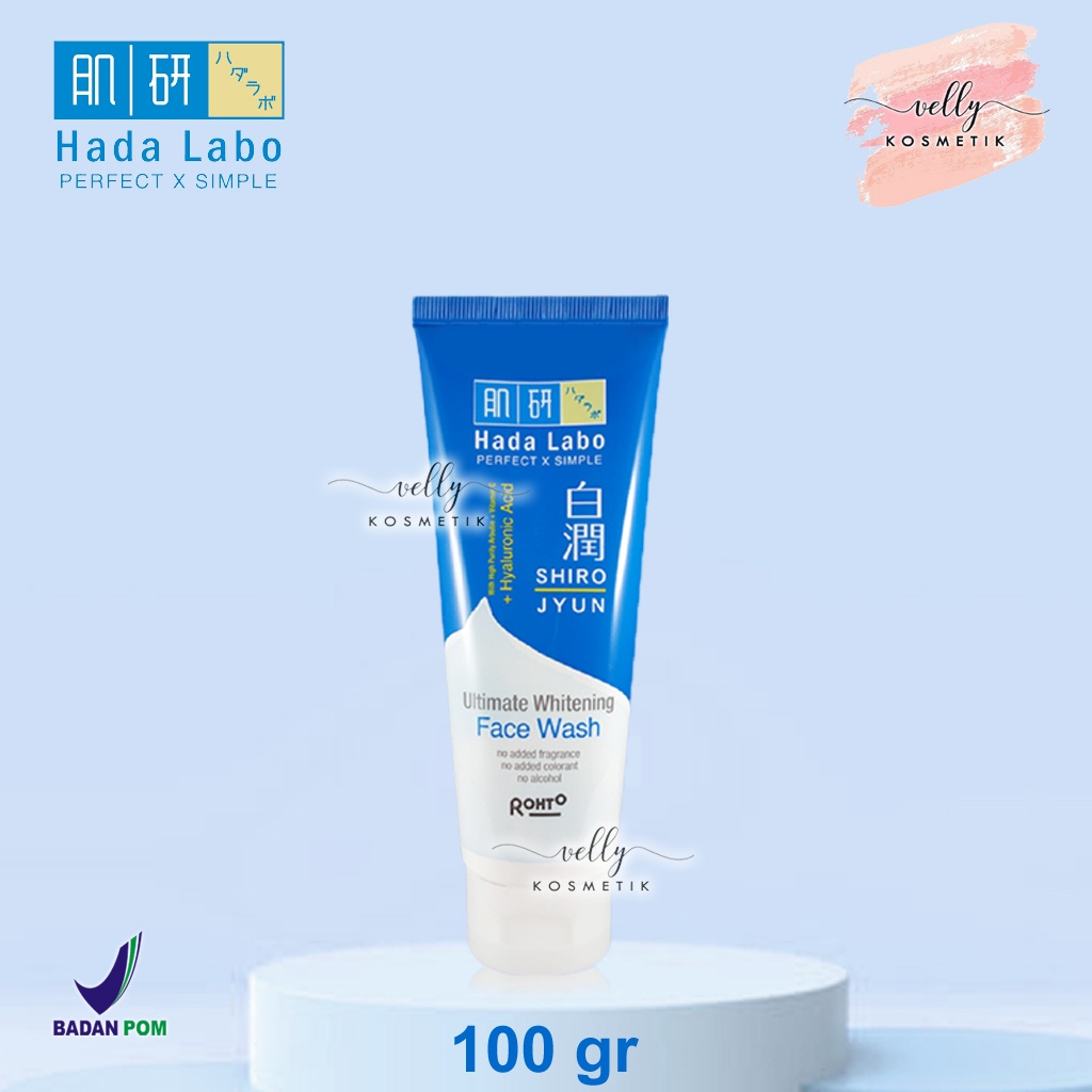 [GROSIR] Hada Labo Shirojyun Ultimate Whitening Face Wash 100gr