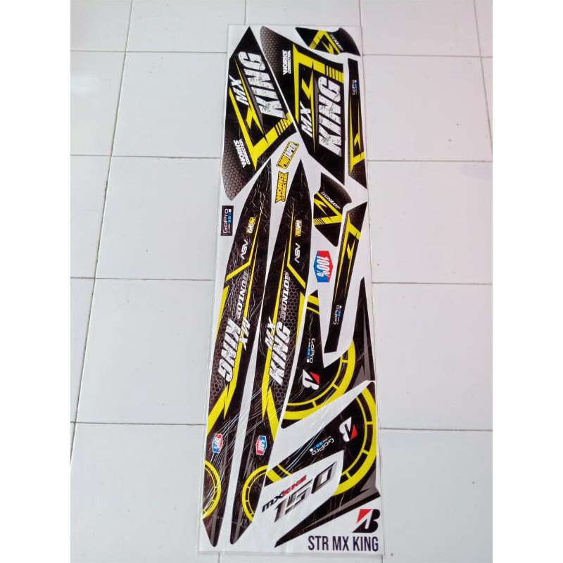 STRIPING MX KING 150 VARIASI l STRIPING MX KING 150 HITAM l STRIPING MX KING VARIASI
