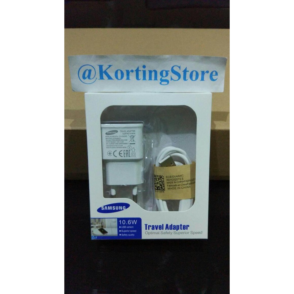 Charger Samsung 5V 2A + Kabel Charger