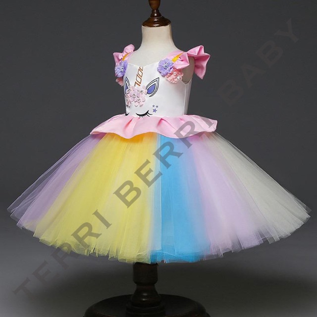 baju dress unicorn