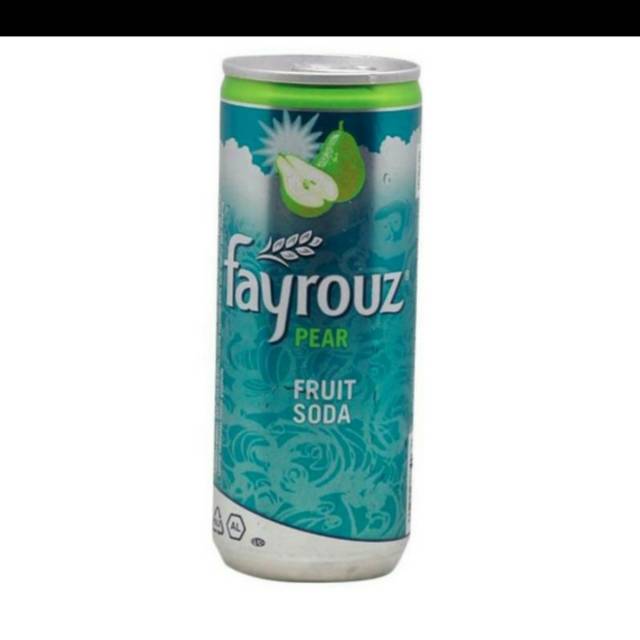 FAYROUZ PEAR FRUIT SODA 250 ML