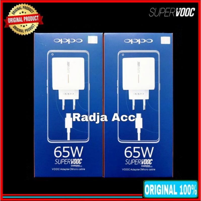 Charger Oppo Reno6 Reno 6 5G ORIGINAL 100% SUPER VOOC Type C 65 Watt